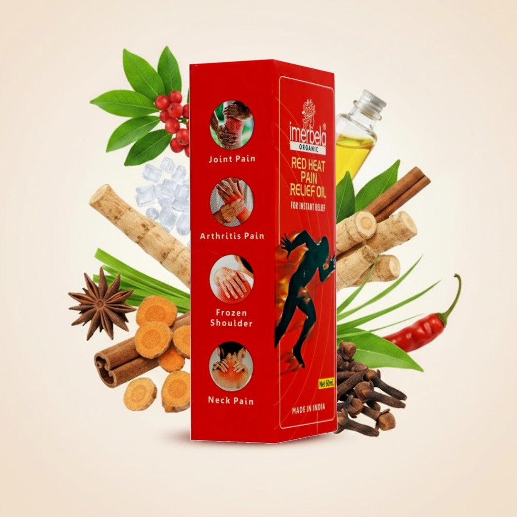 Red heat pain oil
